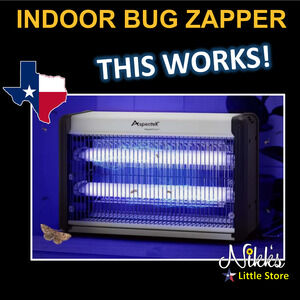 INDOOR‎ BUG ZAPPER / ULTRA VIOLET LIGHT INSECT TRAP / KILLS ALL FLYING BUGS